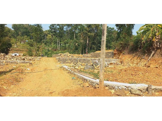 House Plots for Sale Near Pangada, Pambady, Kottayam